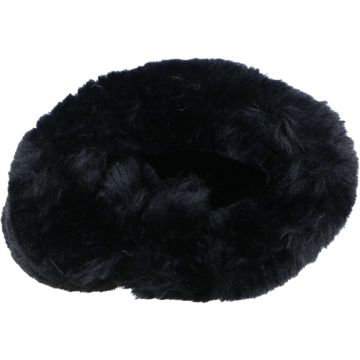 EQUITHÈME Girth Fur Cover Teddy Black