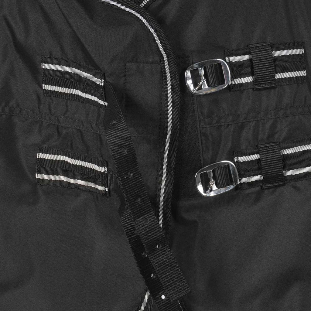 Riding World Rain Rug Oxford 300D Fleece Lining 0g Black