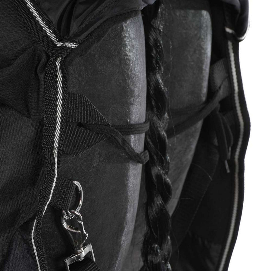Riding World Rain Rug Oxford 300D Fleece Lining 0g Black