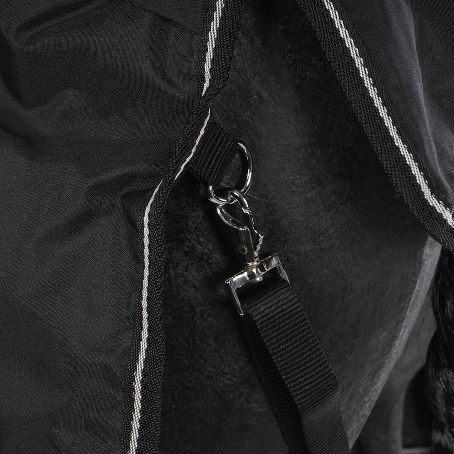 Riding World Rain Rug Oxford 300D Fleece Lining 0g Black