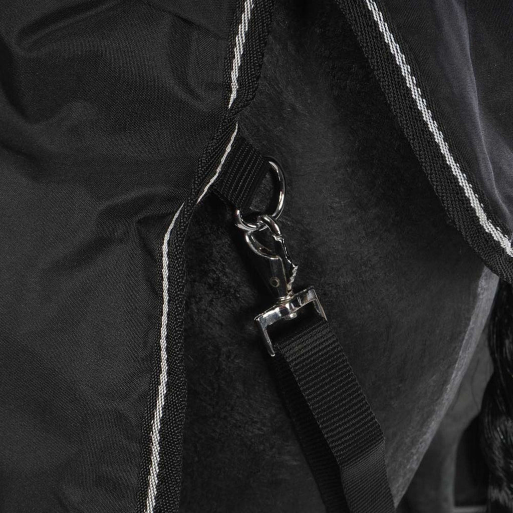 Riding World Rain Rug Oxford 300D Fleece Lining 0g Black