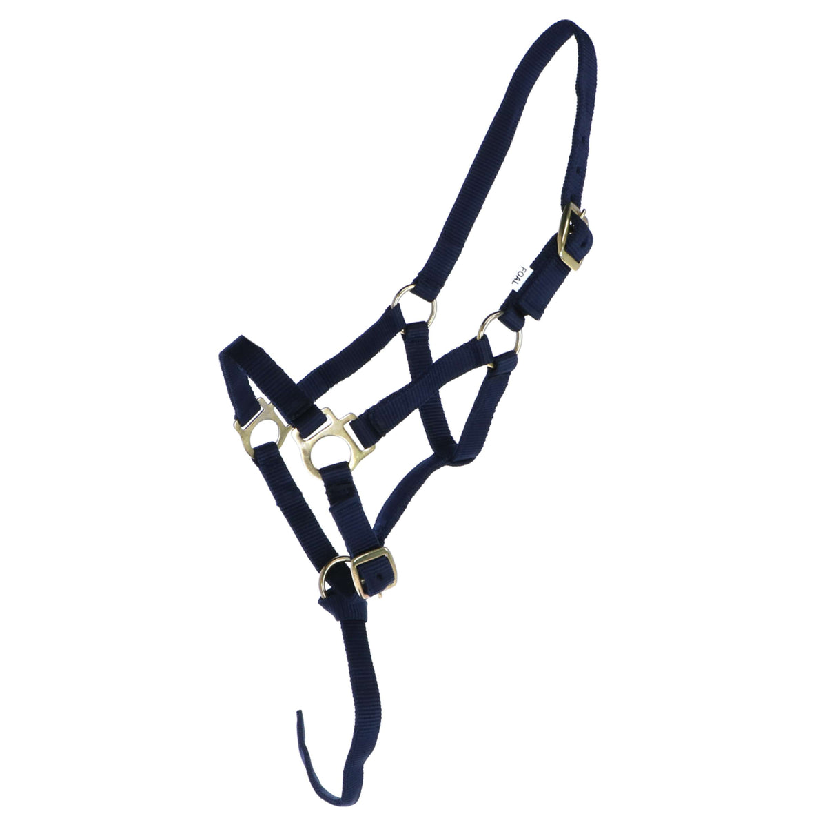 Norton Foal Halter with a Line Navy