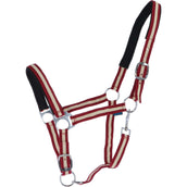 Norton Halter Lined with Neoprene Red/Ecru