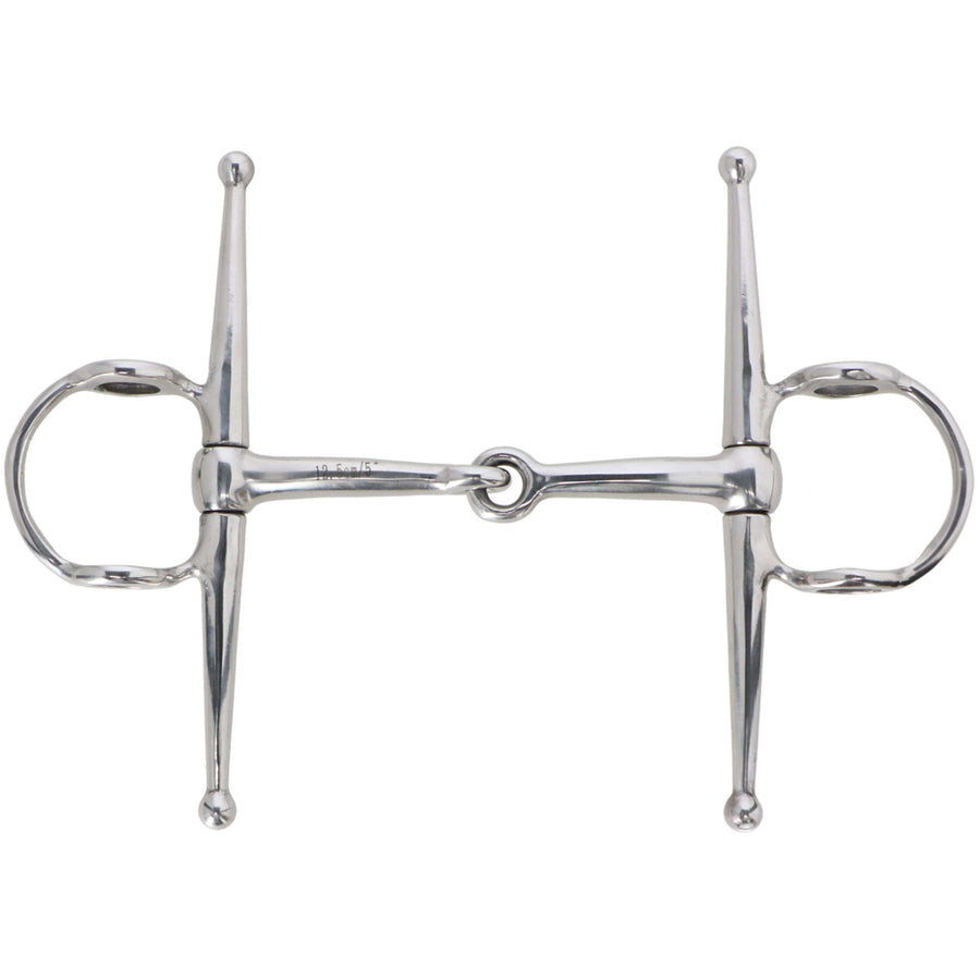 Feeling Full Cheek Gag Bit Stainless Steel Solid 13mm
