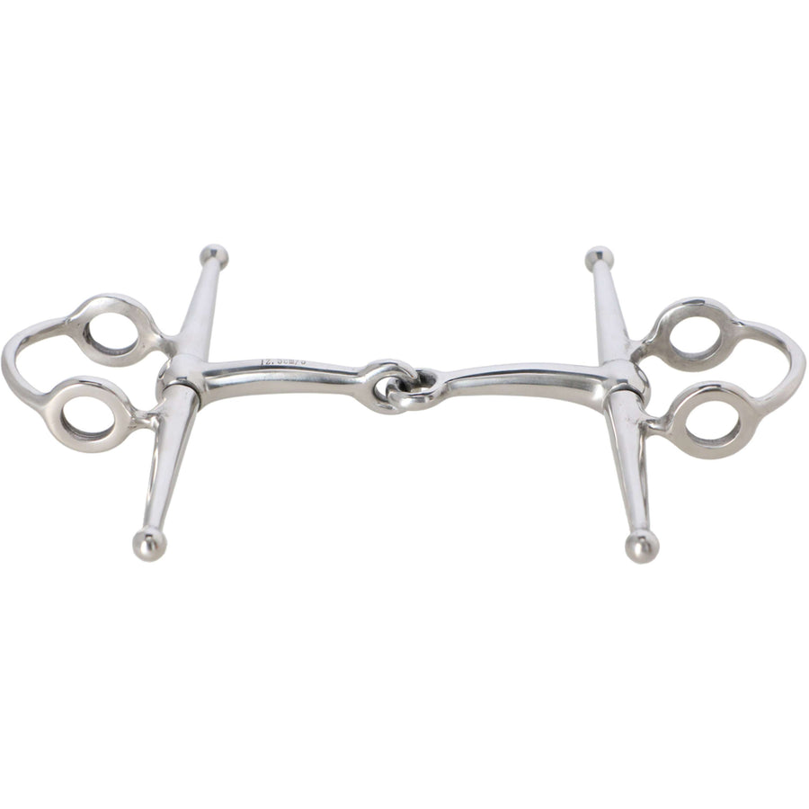 Feeling Full Cheek Gag Bit Stainless Steel Solid 13mm