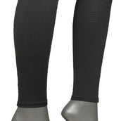 EQUITHÈME Riding Legging Tea Pull-On Silicon Knee Pads Black/Khaki