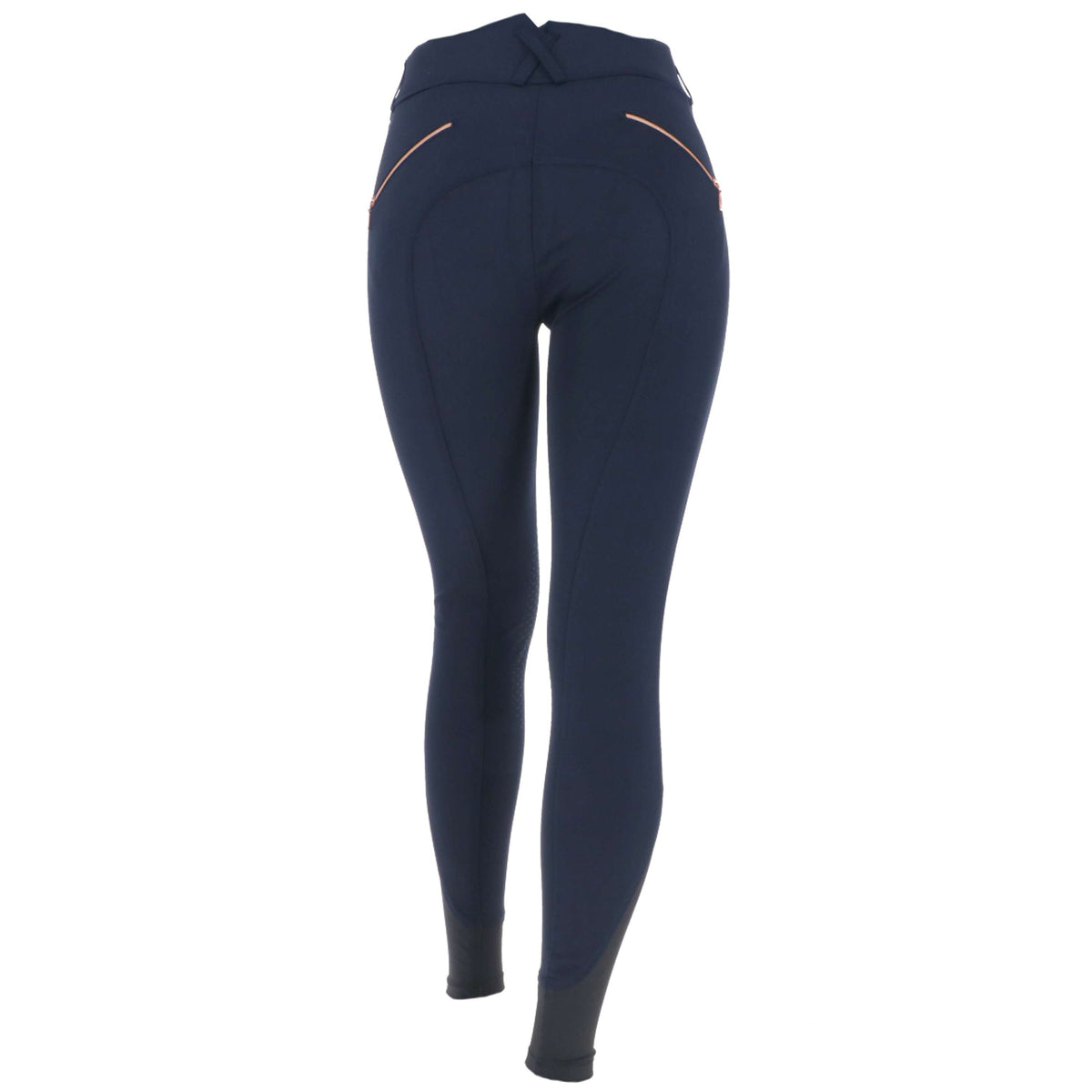 EQUITHÈME Breeches Kenya Silicon Knee Pads NavyBlue