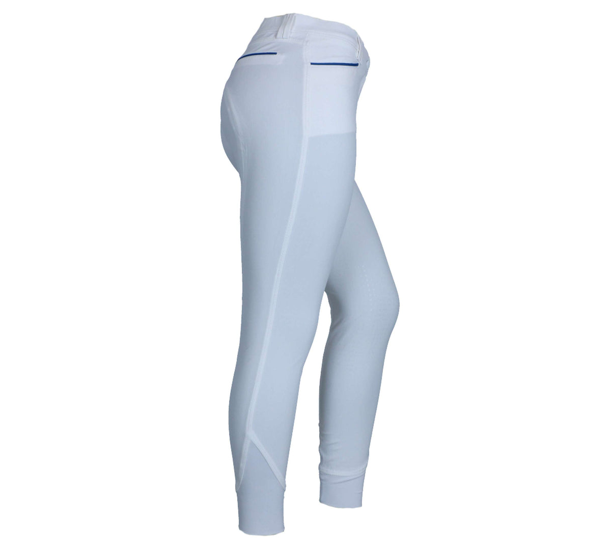 EQUITHÈME Breeches Lassy Silicon Knee Pads White