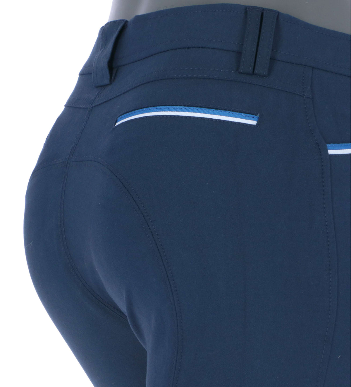 EQUITHÈME Breeches Lassy Silicon Knee Pads NavyBlue