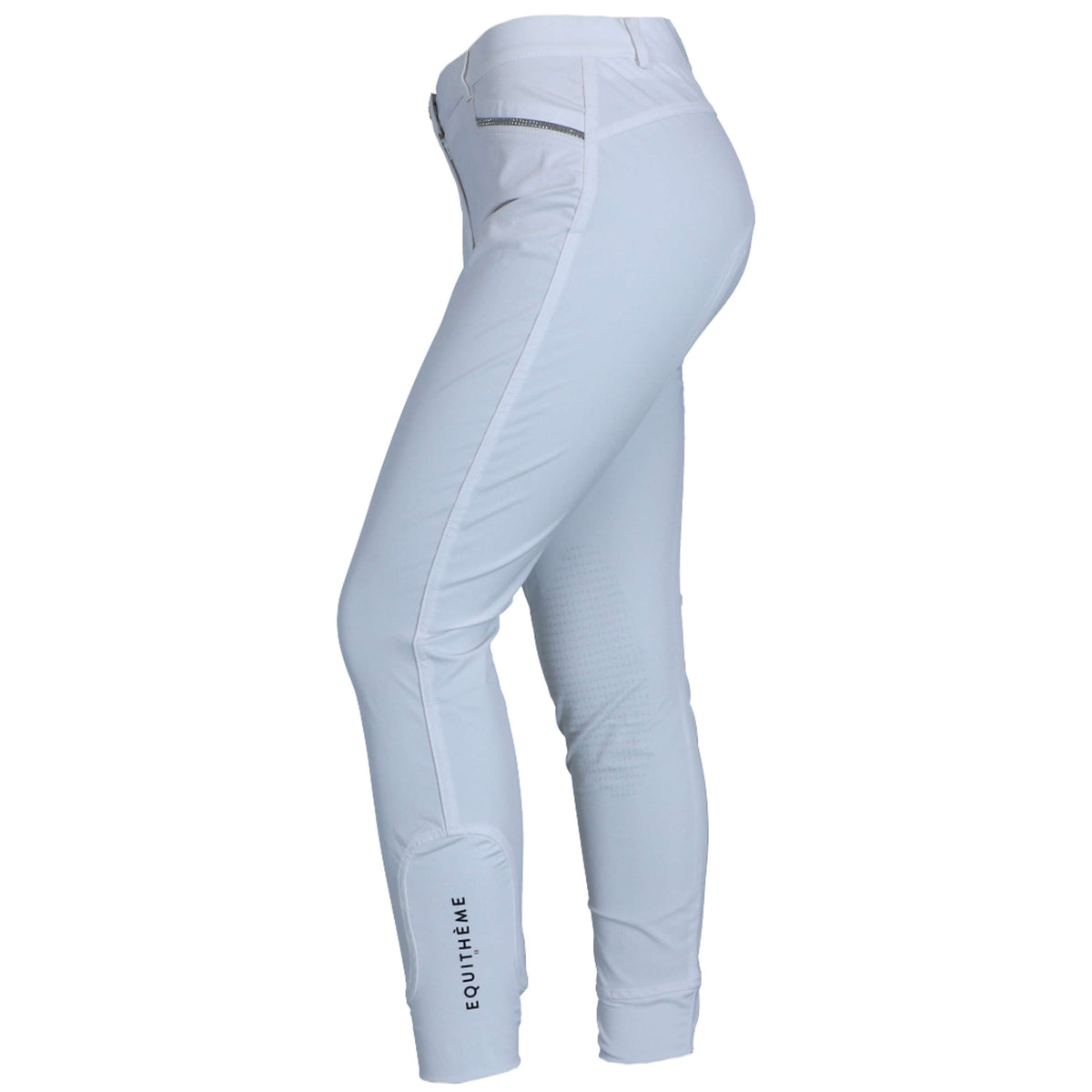 EQUITHÈME Breeches Gizel Silicon Knee Pads White