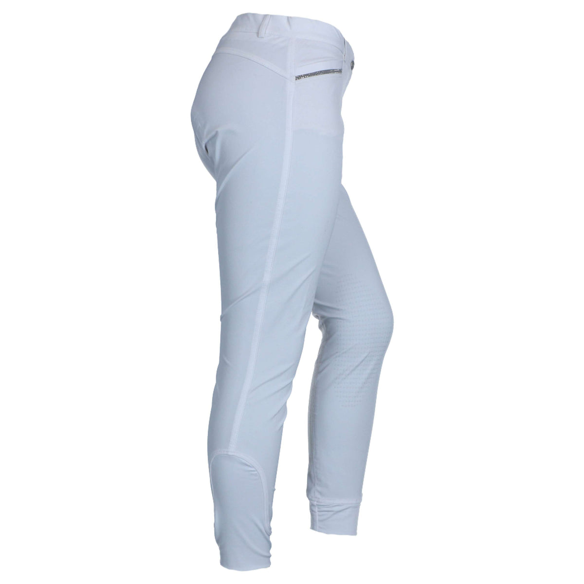 EQUITHÈME Breeches Gizel Silicon Knee Pads White