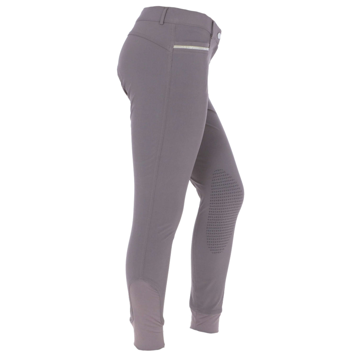 EQUITHÈME Breeches Gizel Silicon Knee Pads Taupe