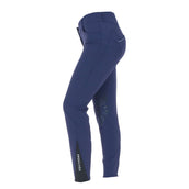 EQUITHÈME Breeches Bella Push-Up Silicon Knee Pads NavyBlue