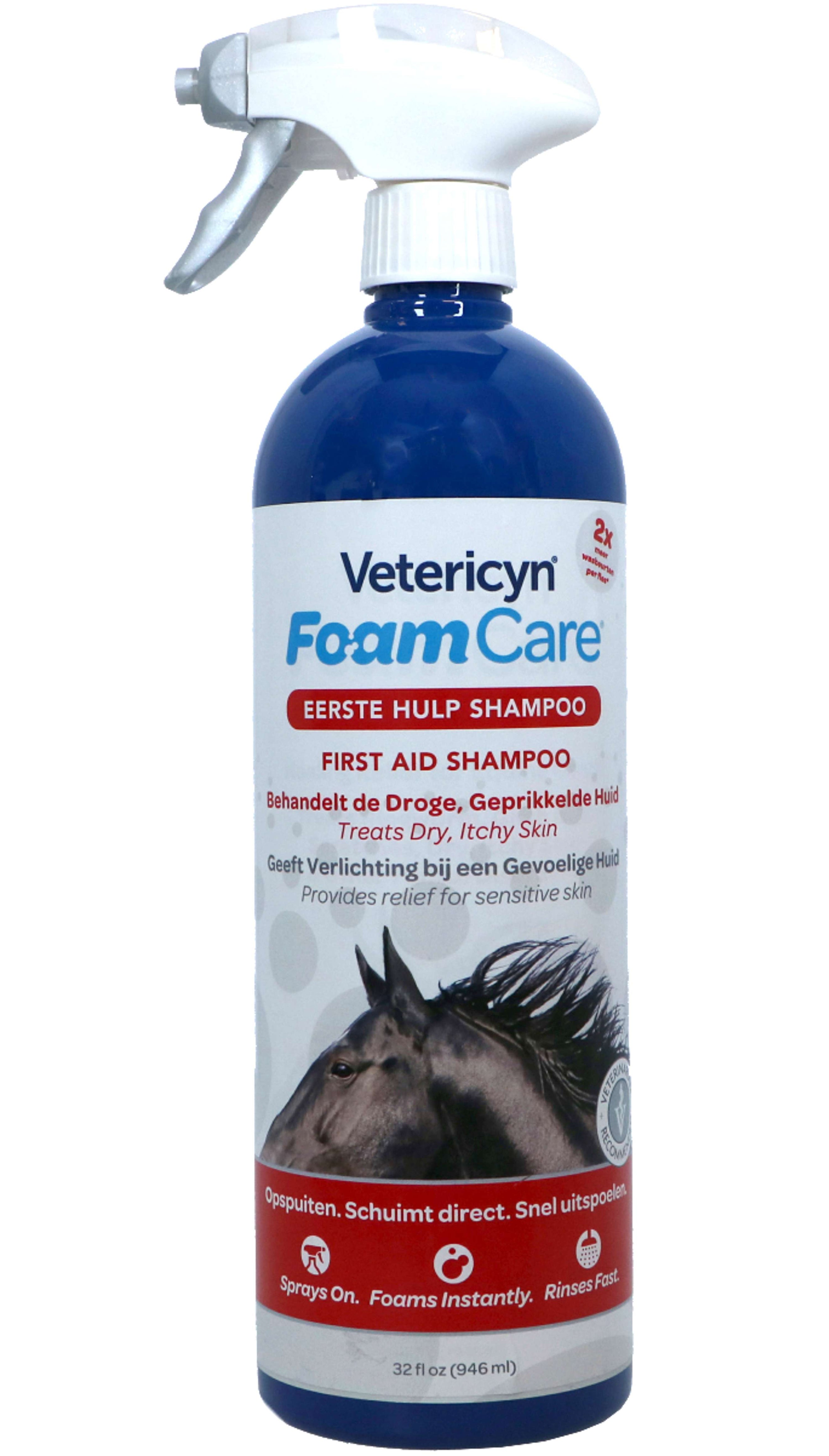 Vetericyn Foamcare Horse Shampoo First Aid