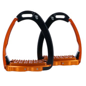 Tech Stirrups Stirrups Venice FIT Black/Orange