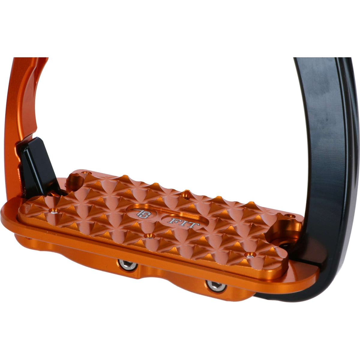 Tech Stirrups Stirrups Venice FIT Black/Orange