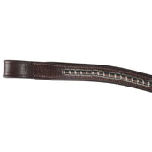 Schockemöhle Browband Clincher Select Espresso/Silver