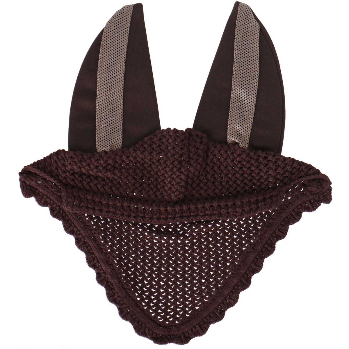 Schockemöhle Ear Net Air Silent Chocolate