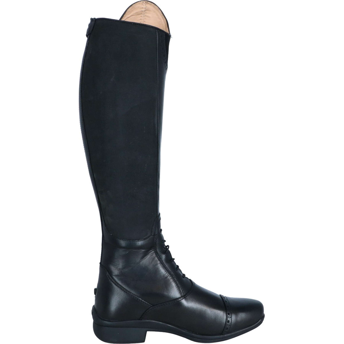 Tonics Riding Boots Jupiter Style Velvet Black/Velvet