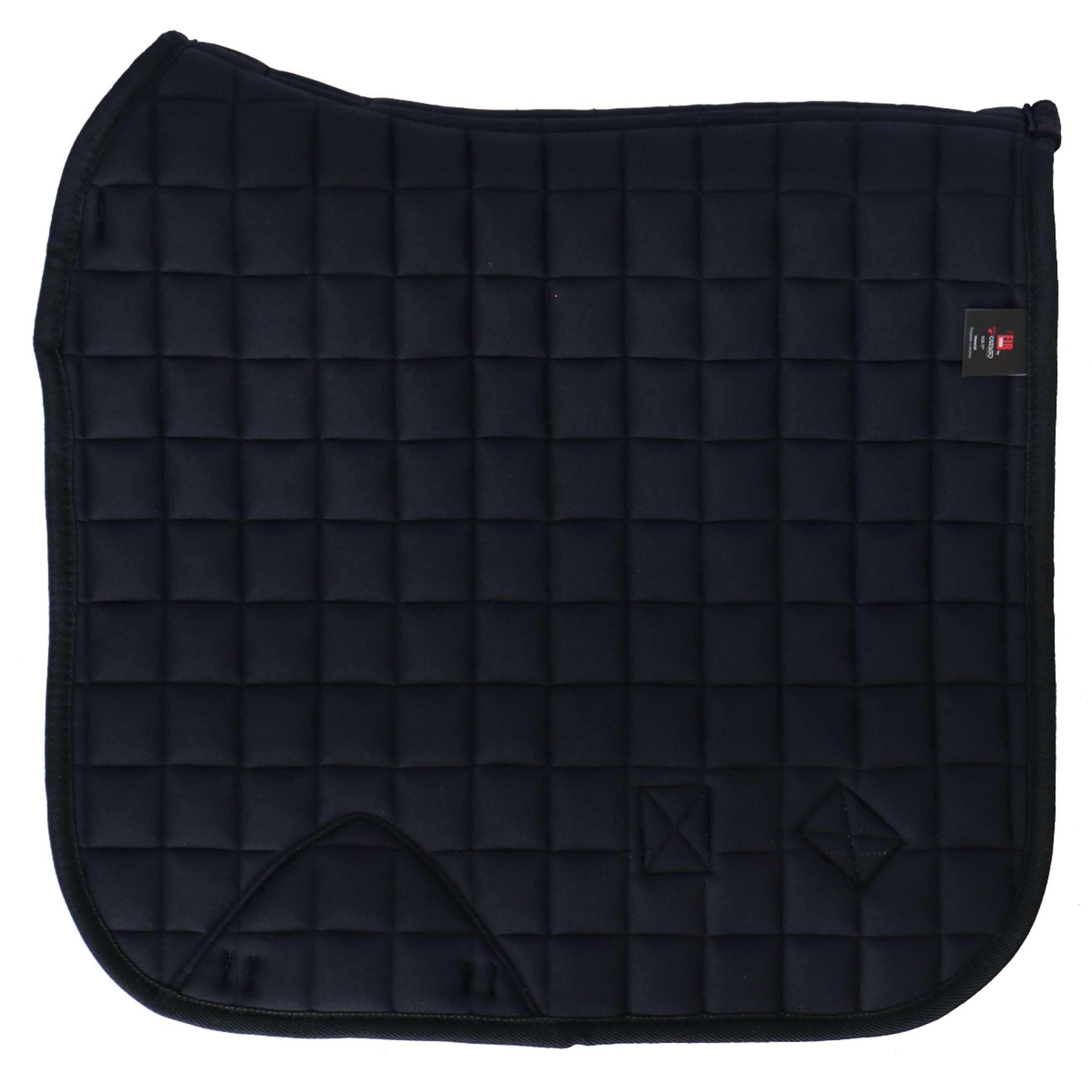Catago Saddlepad FIR-Tech with Elastic Dressage Black Catago Saddlepad FIR-Tech with Elastic Dressage Black