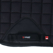 Catago Saddlepad FIR-Tech with Elastic Dressage Black