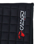 Catago Saddlepad FIR-Tech with Elastic Dressage Black