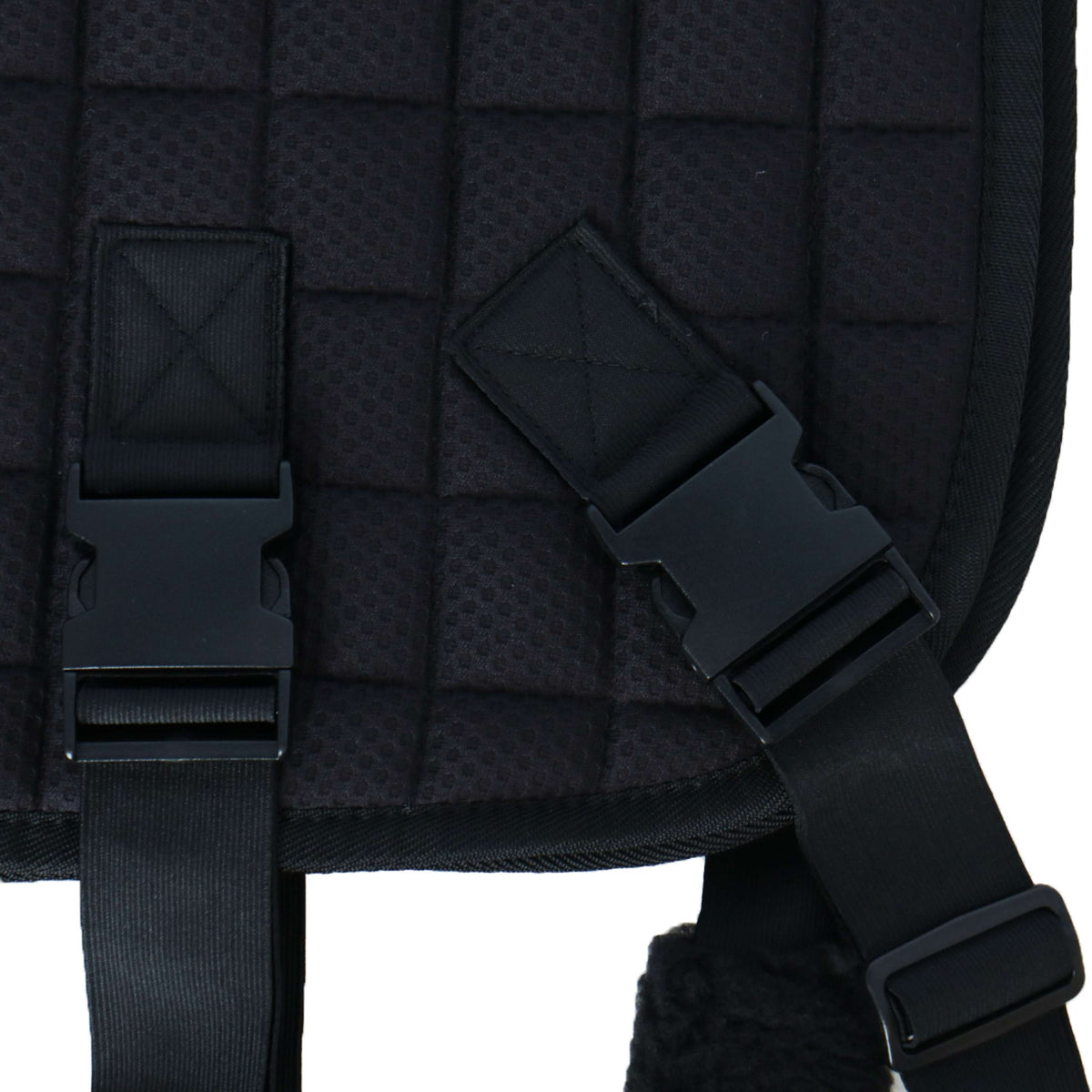 Catago Saddlepad FIR-Tech with Elastic Dressage Black