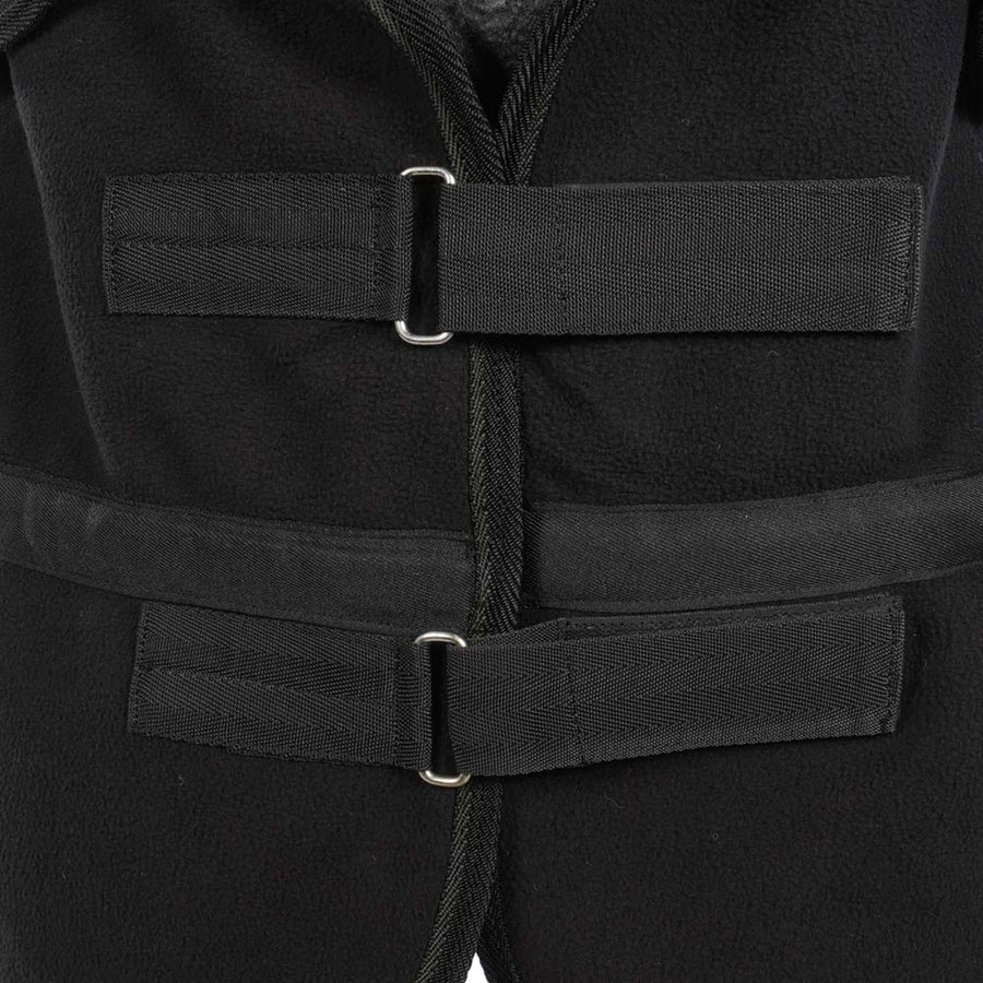 Harry's Horse Fleece Rug with Rollable Neck Black
