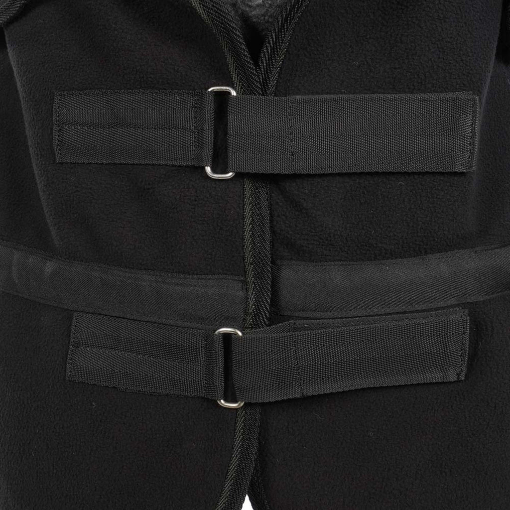 Harry's Horse Fleece Rug with Rollable Neck Black