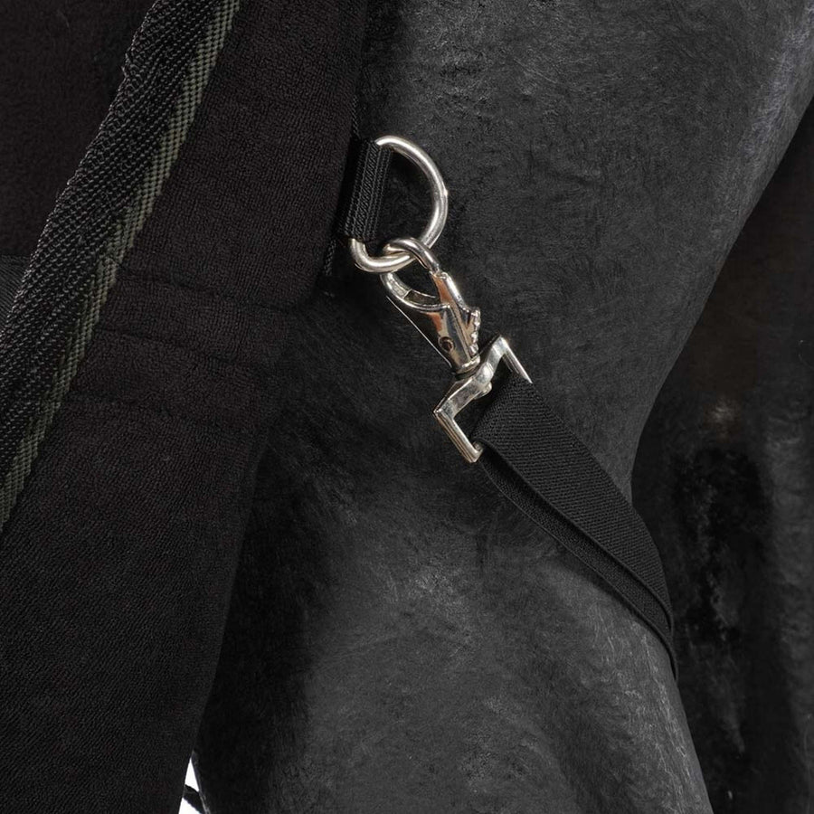 Harry's Horse Fleece Rug with Rollable Neck Black