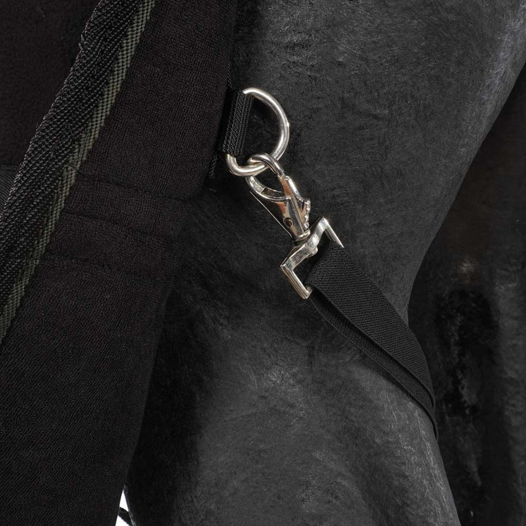 Harry's Horse Fleece Rug with Rollable Neck Black
