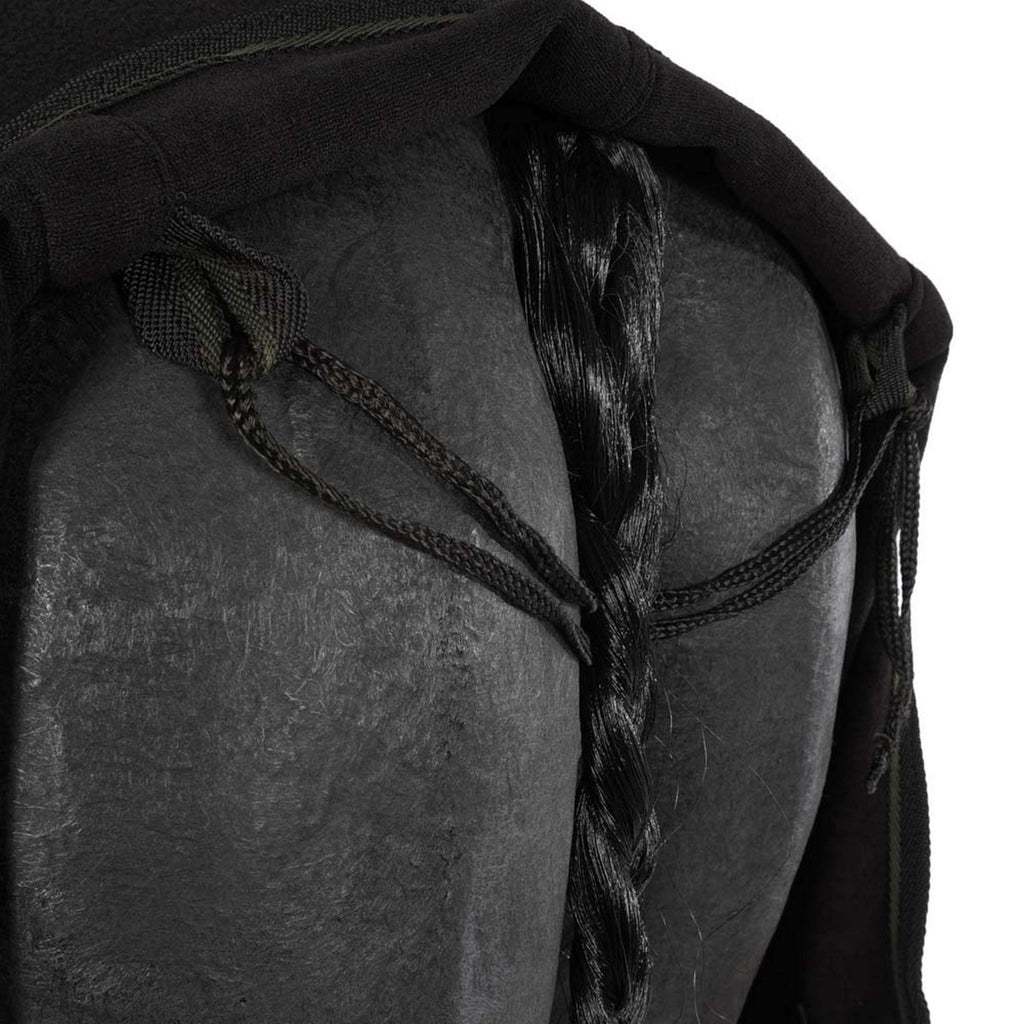 Harry's Horse Fleece Rug with Rollable Neck Black