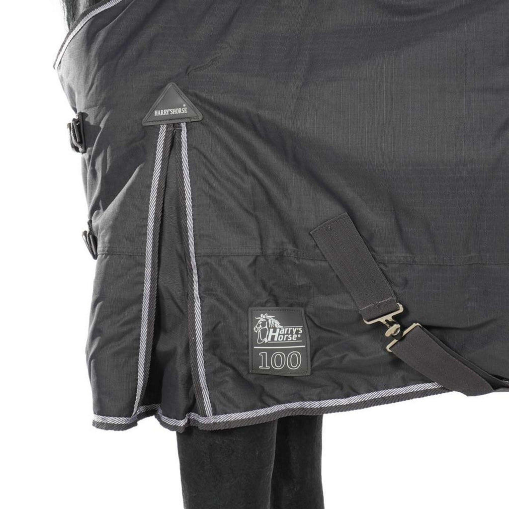 Harry's Horse Outdoor Rug Thor 100g Ebony