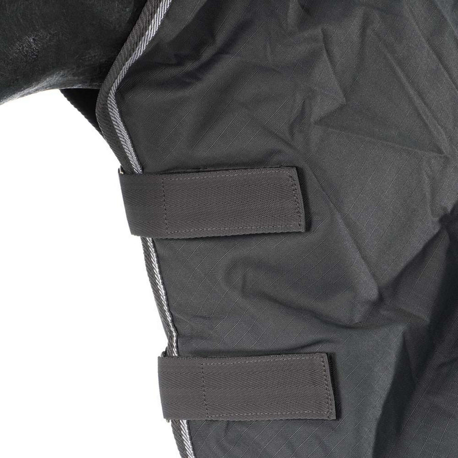 Harry's Horse Outdoor Rug Thor 200g with a Hood Ebony