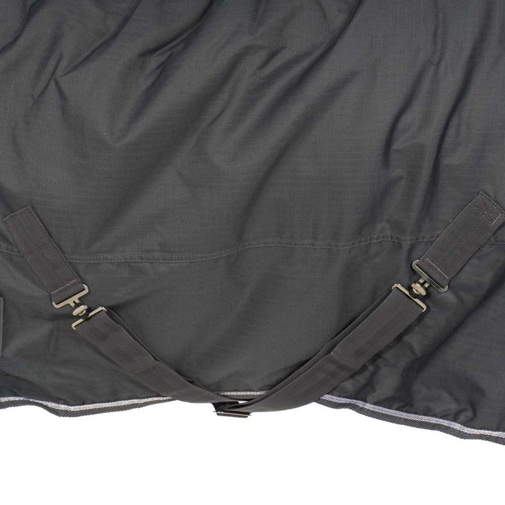 Harry's Horse Outdoor Rug Thor 200g with a Hood Ebony