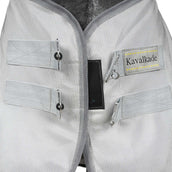 Kavalkade Fly Rug with a Removable Hood Grey