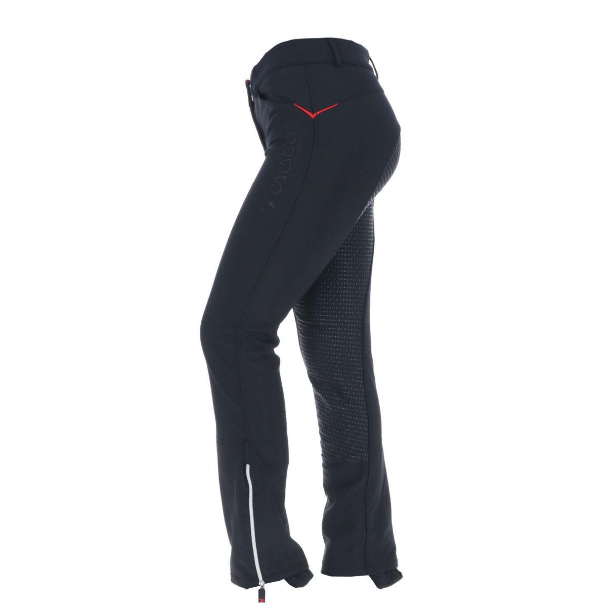 Catago Jodhpur Breeches Solrun Softshell Silicon Seat Black