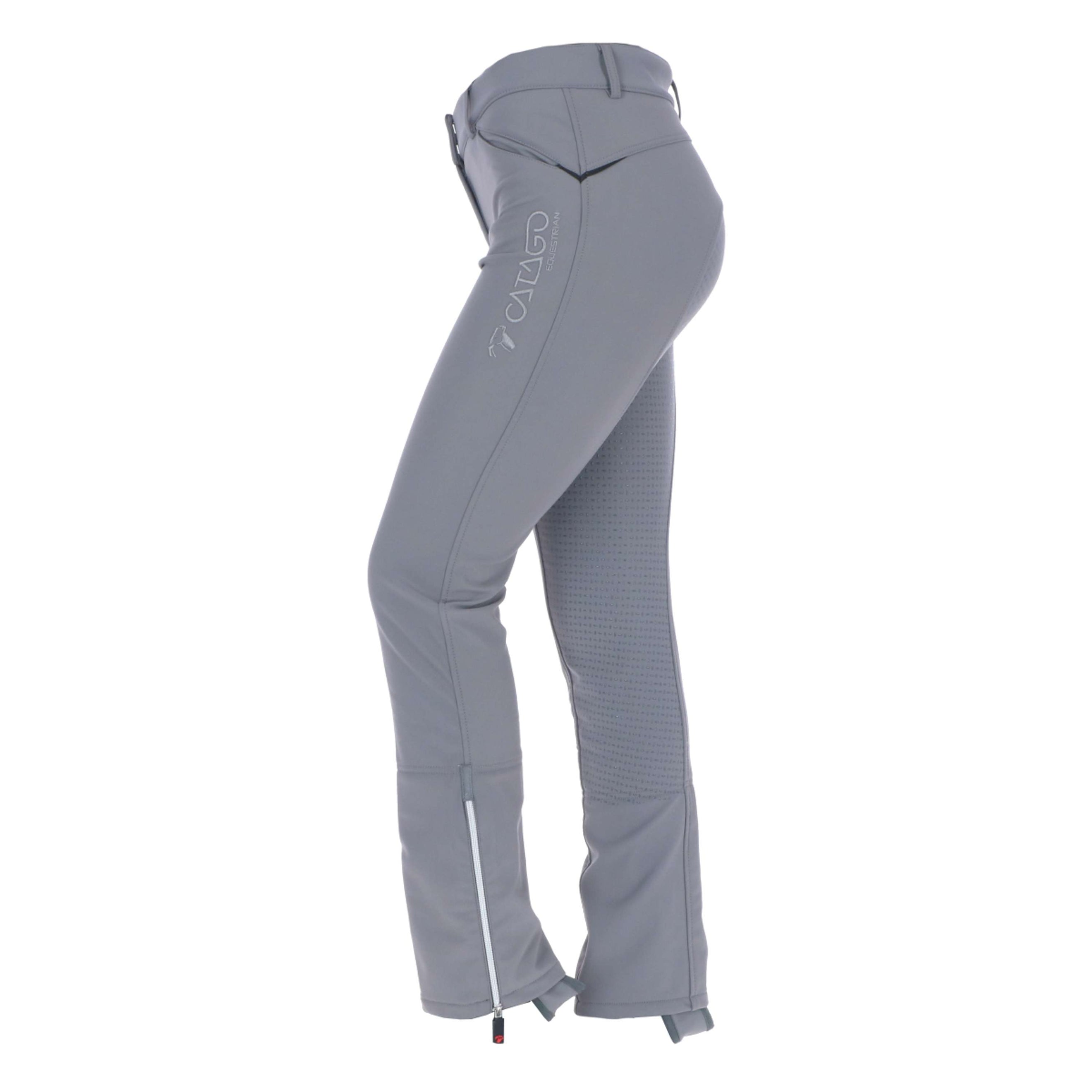 Catago Jodhpur Breeches Solrun Softshell Silicon Seat Grey Catago Jodhpur Breeches Solrun Softshell Silicon Seat Grey