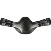 Catago Dressage Girth Leather Black