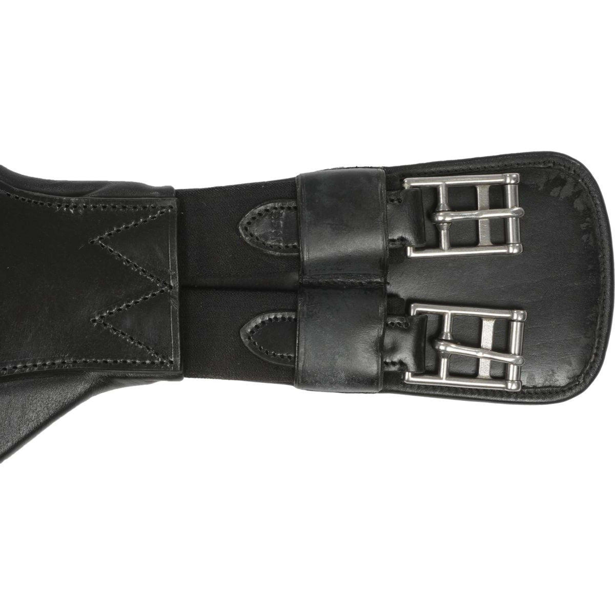 Catago Dressage Girth Leather Black