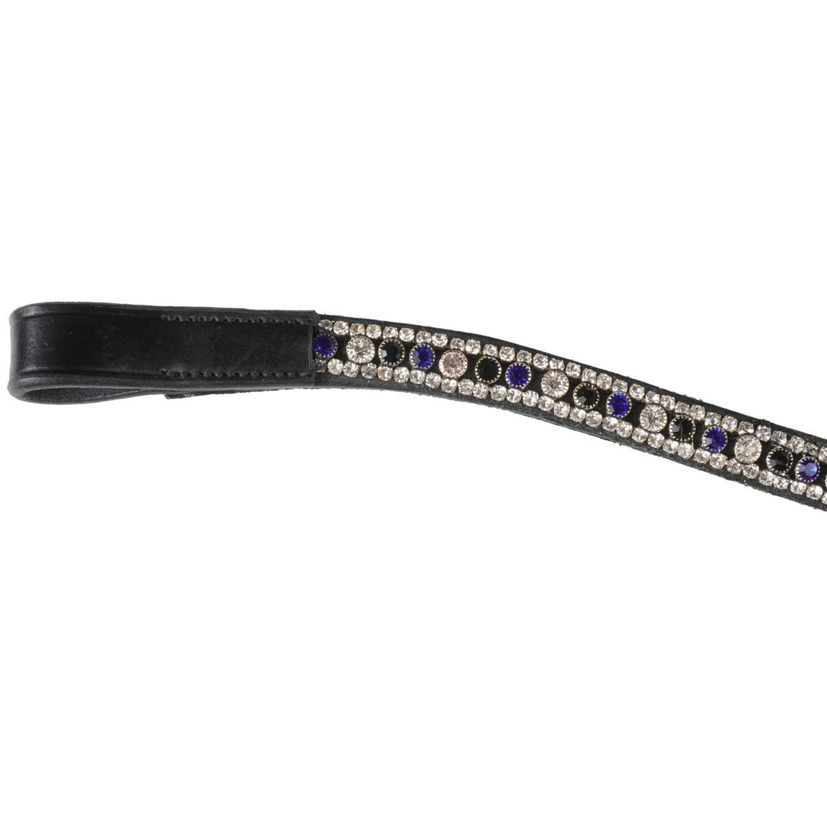 Kieffer Browband Collection Viola Black/White/Blue