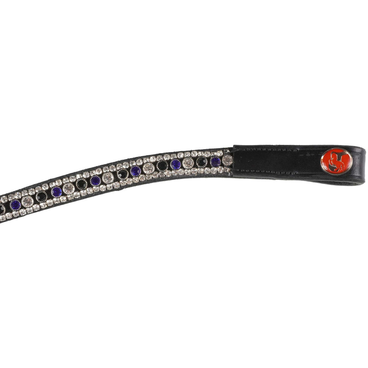 Kieffer Browband Collection Viola Black/White/Blue