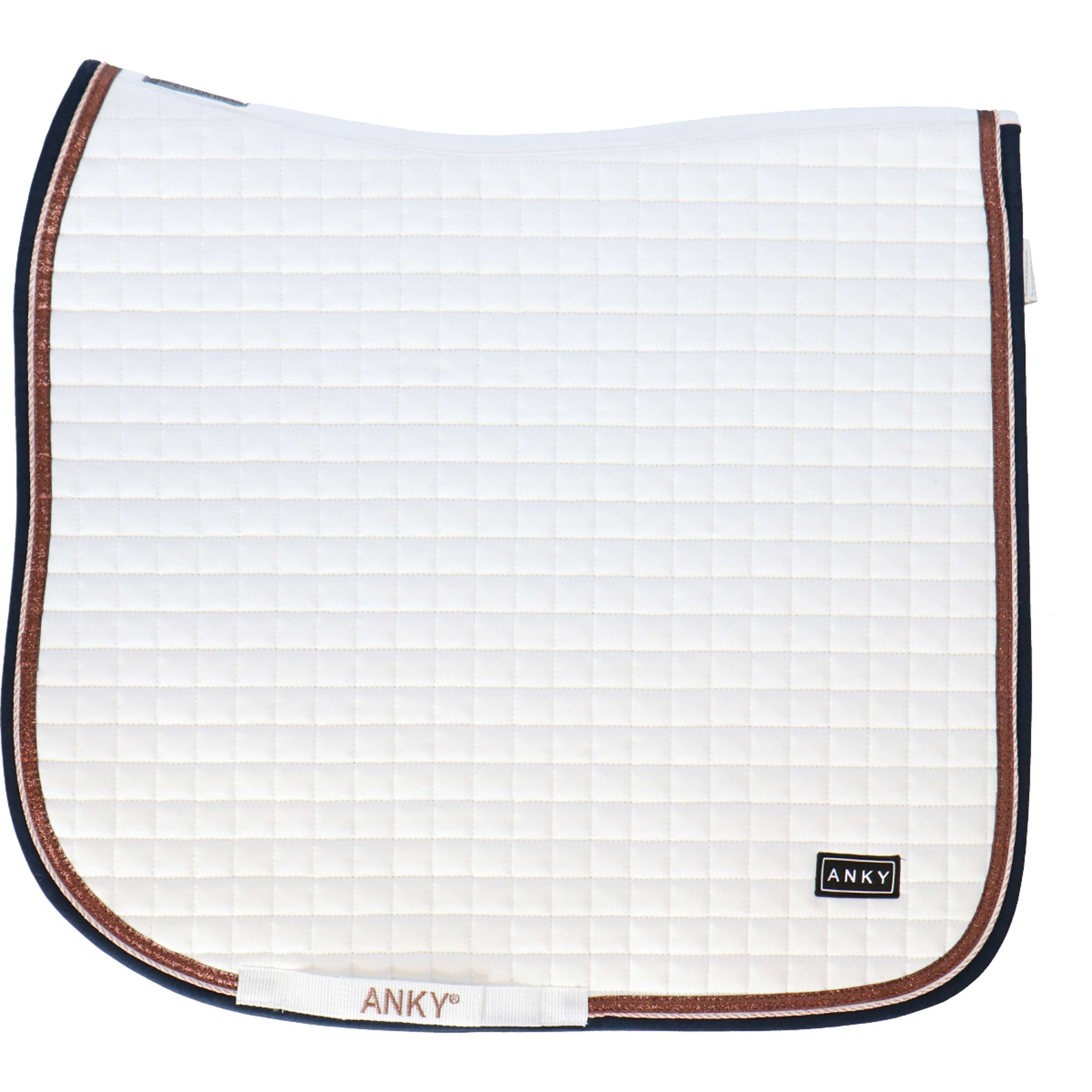 ANKY Saddlepad Cotton Twill Dressage White