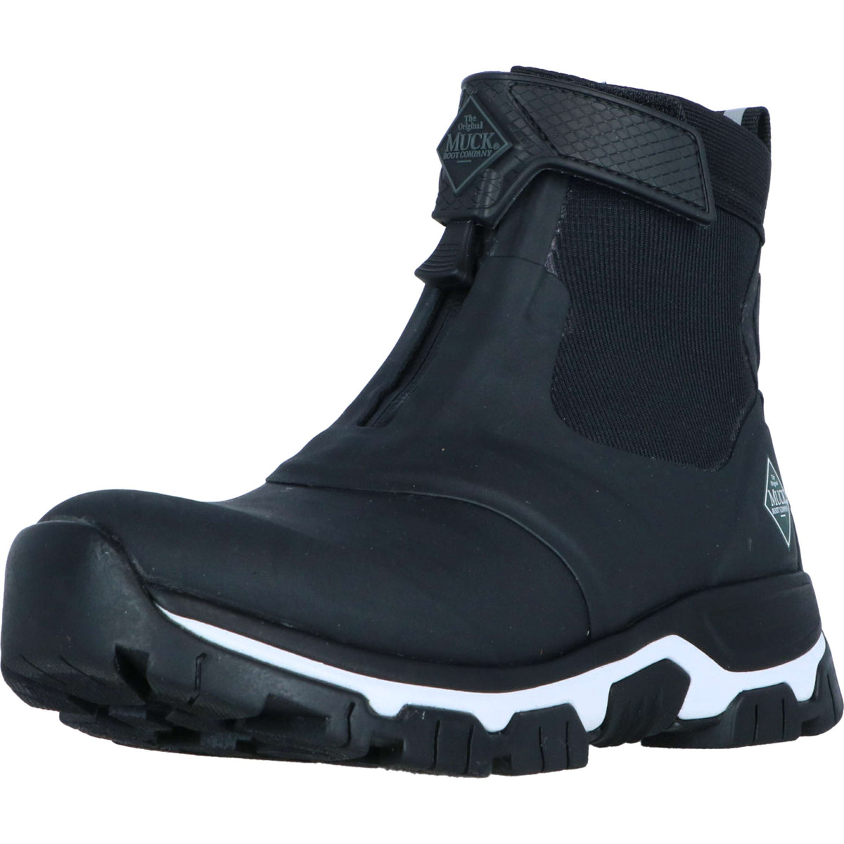 Muck Boot Shoe Apex Zip Women Black/White