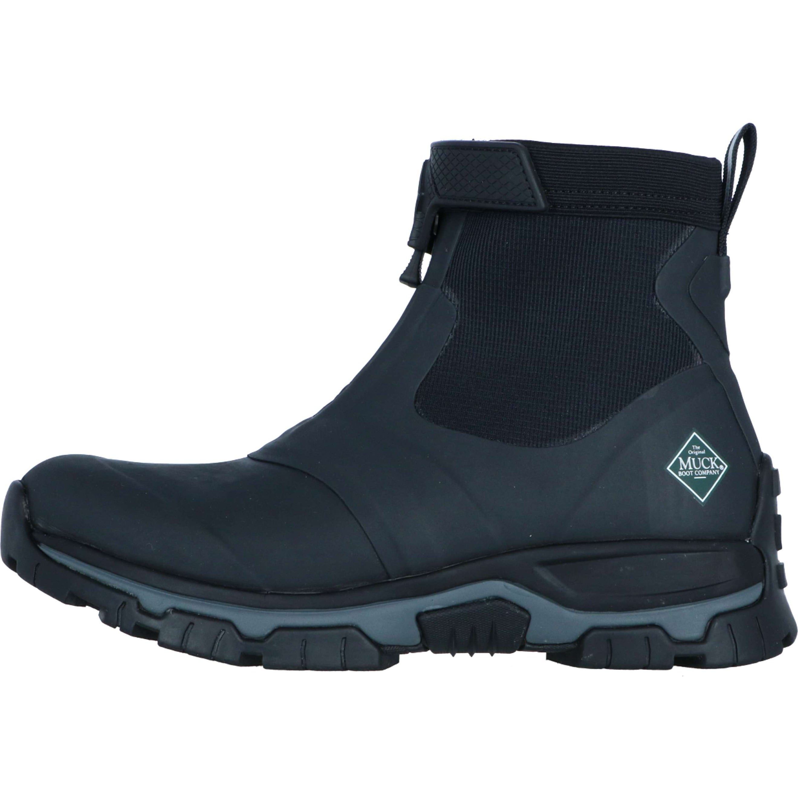 Muck Boot Stable Boots Apex Zip Ankle Men Black/Grey