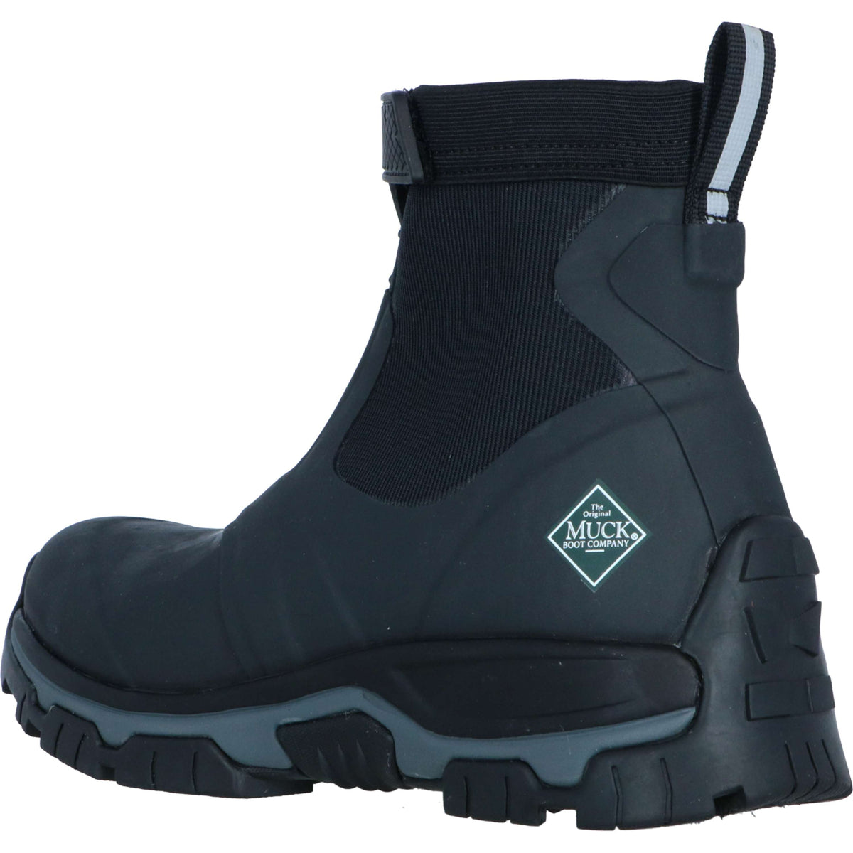 Muck Boot Stable Boots Apex Zip Ankle Men Black/Grey