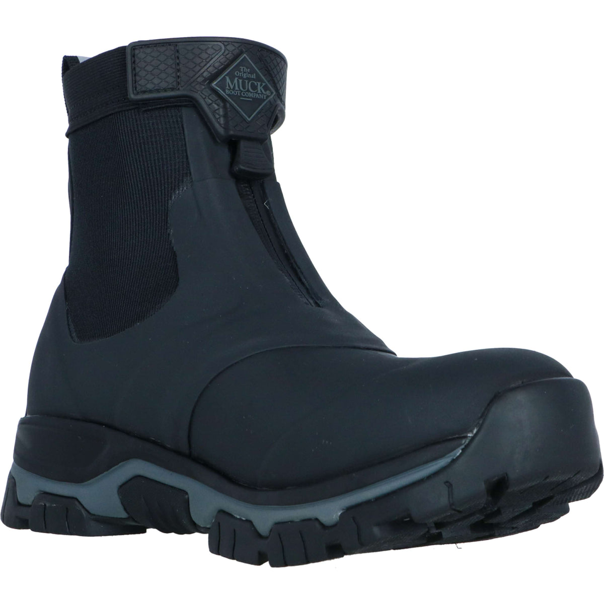 Muck Boot Stable Boots Apex Zip Ankle Men Black/Grey