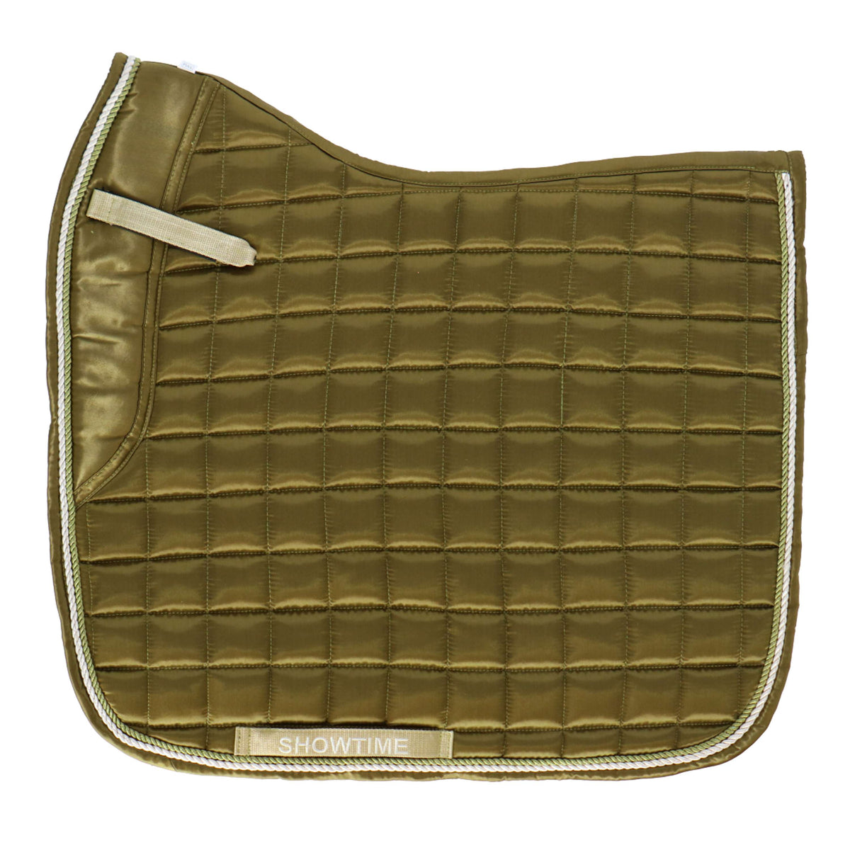 HB Showtime Saddlepad Perfect Choice Dressage Olive Green