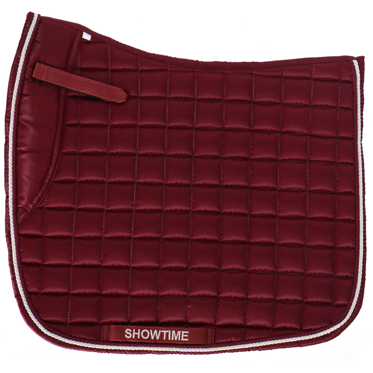 HB Showtime Saddlepad Perfect Choice Dressage Burgundy