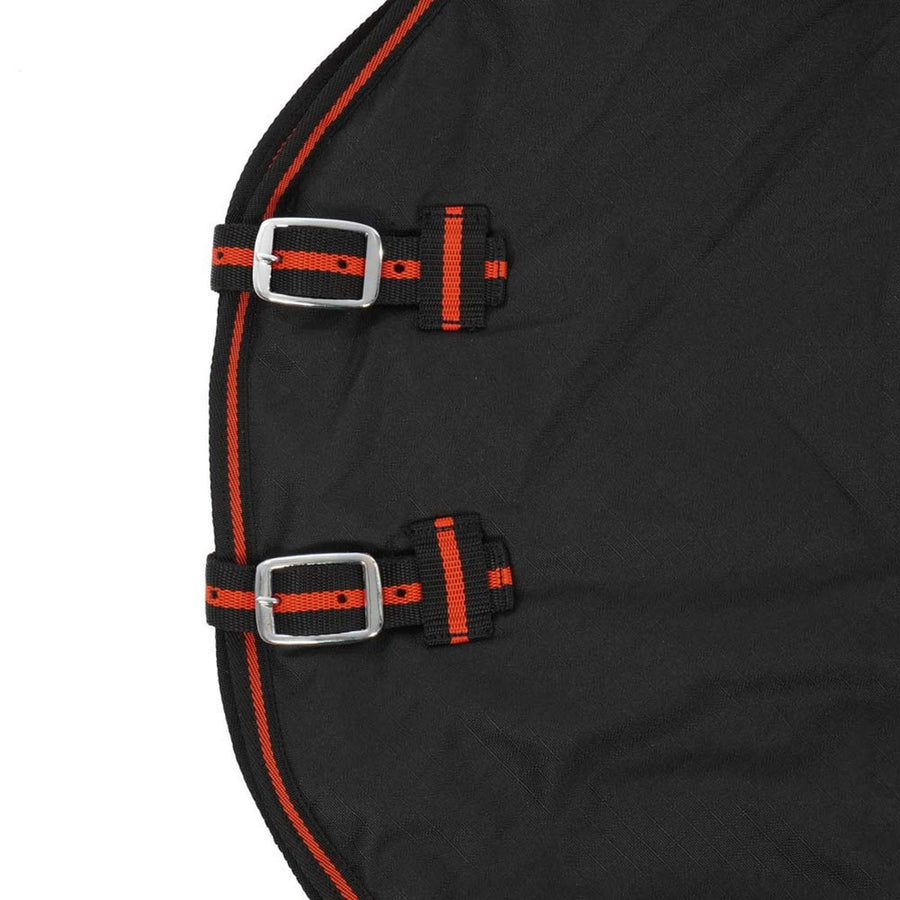 HB Harry & Hector Outdoor Rug 300g Black/Red